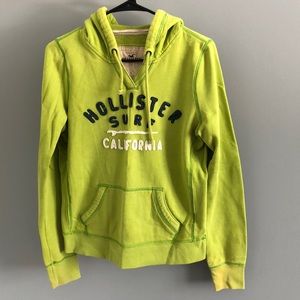 Green Hollister sweatshirt